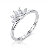 Ring Brosway Woman FANCY - INFINITE WHITE in Silver FIW197